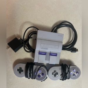 Super nes loaded with 21 games